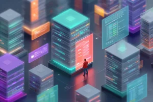 Was ist SQL? Mensch vor Datenbanken